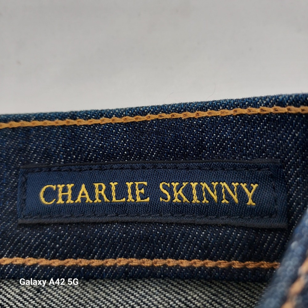 Lucky Brand Charlie Skinny Jeans Womens 2/26 Dark Wash Indigo Denim Pants - Picture 3 of 8
